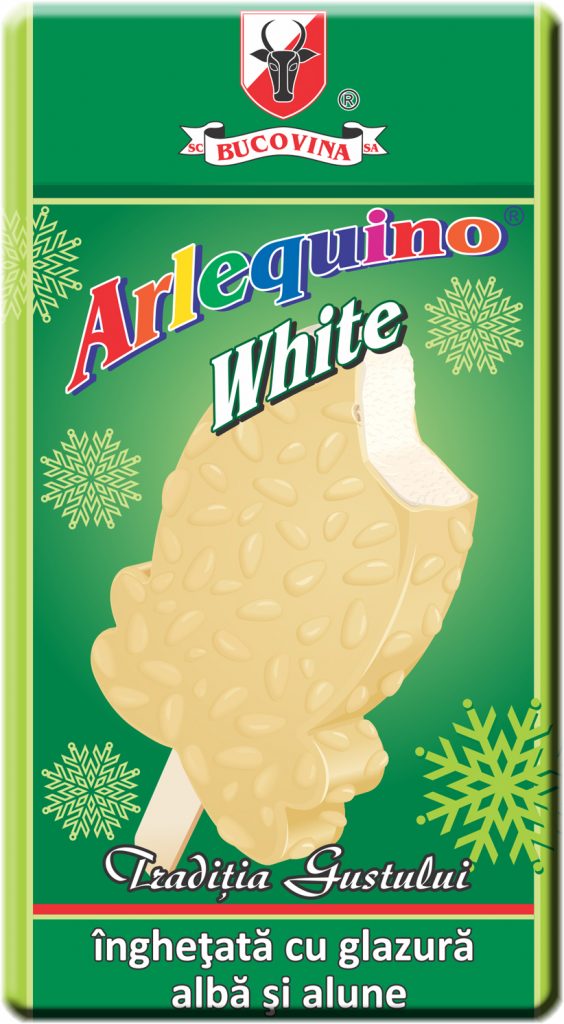 Arlequino White Glazurată