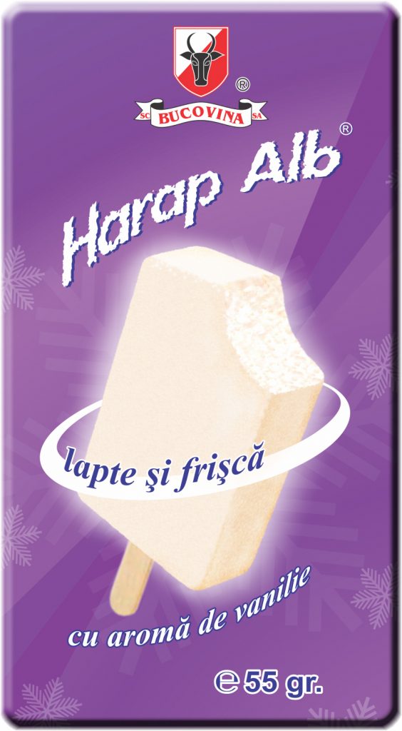 Harap Alb Aromă de Vanilie neglazurată