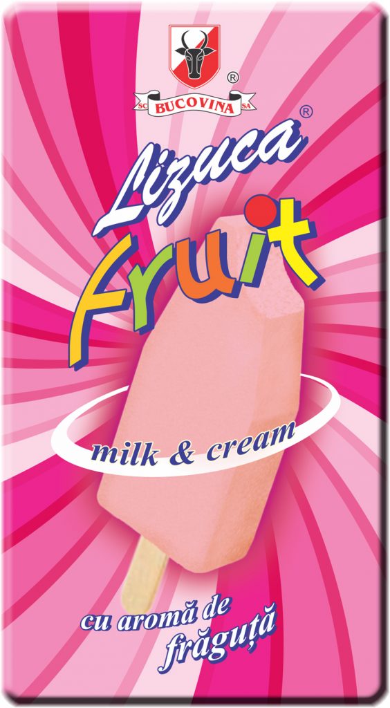 Lizuca Fruit cu frăguță