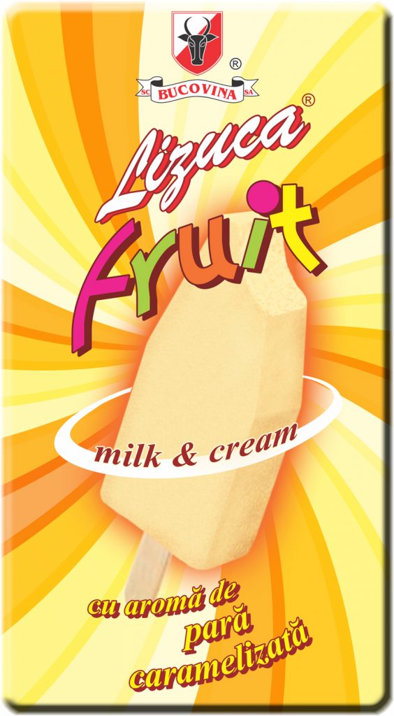 Lizuca Fruit cu pară caramelizată