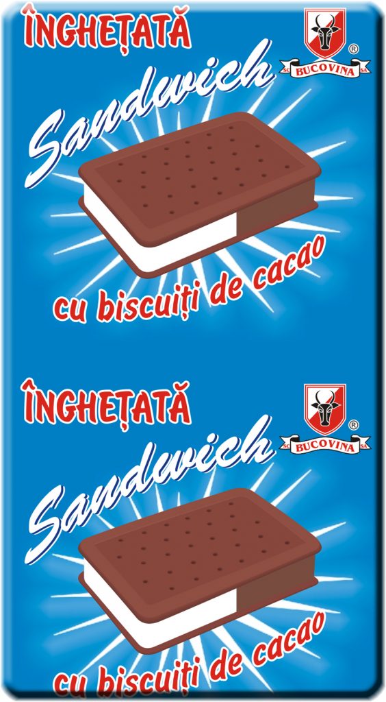 Sandwich biscuiti cacao Bucovina